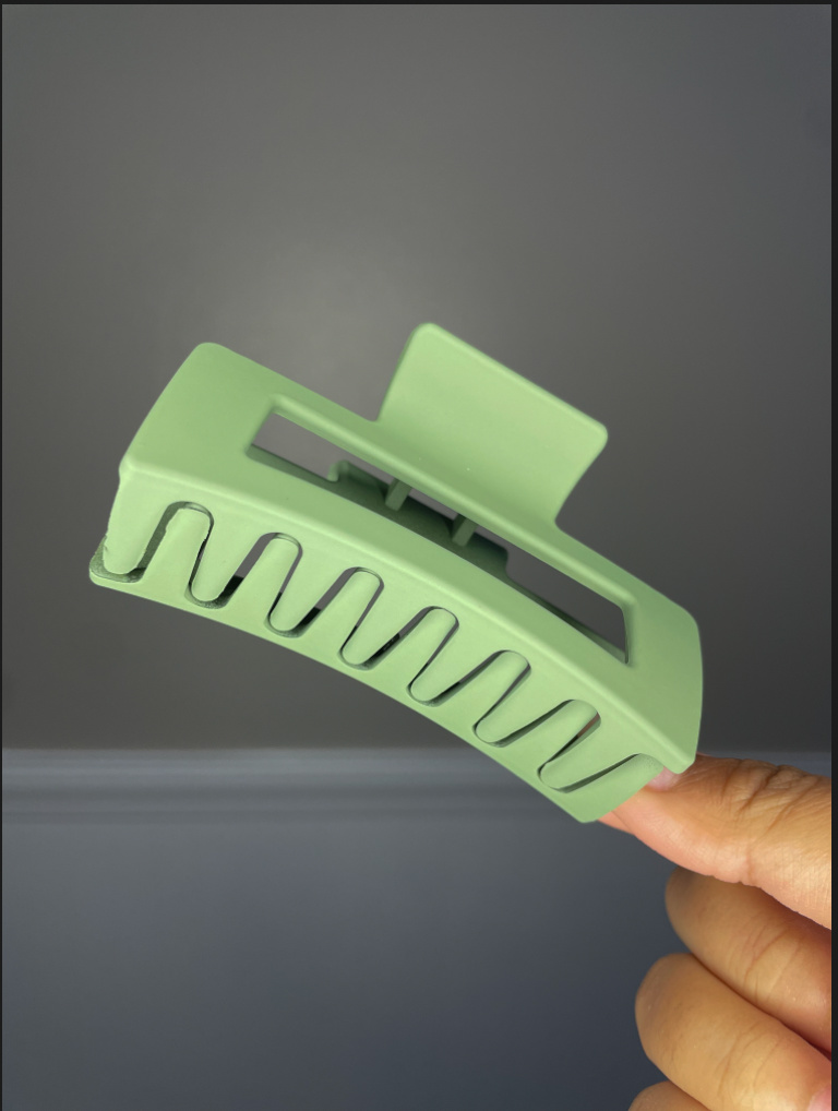 Green Claw Clips